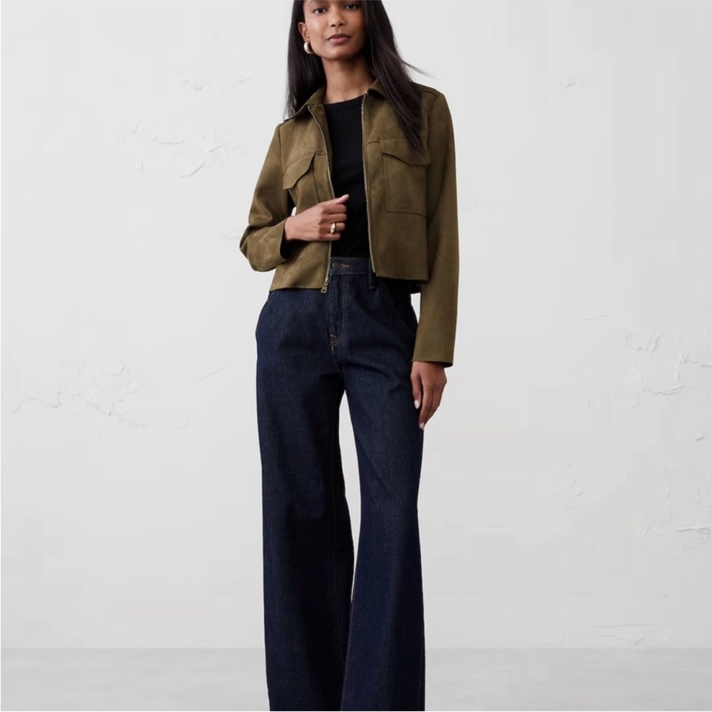 Banana Republic Khaki Utility Jacket